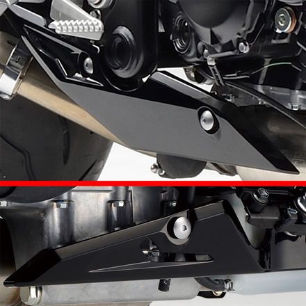 Suzuki matte black under cowling 2016 gsx-s750 94400-08810-ykv