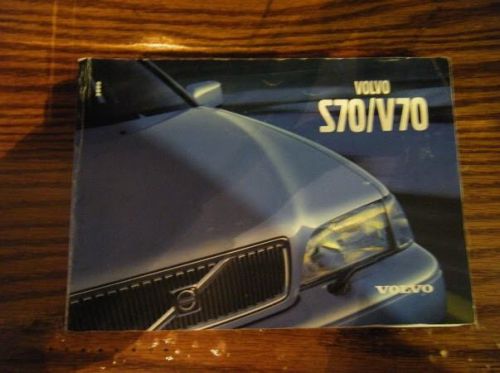 2000 volvo s70  v70  owners manual