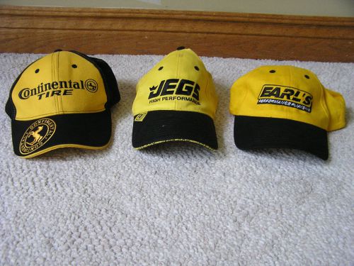 Jegs continental tire earl's performance plumbing baseball hats