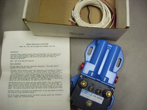 T50 heavy duty diesel fuel heater stanadyne 500w power 14v nos new