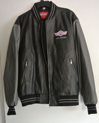 National street machine club leather jacket / life member