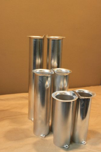 Hilborn stacks   1 7/8&#034; od - 2 bolt   steel 6&#034;  8&#034; 12&#034;     set of 8  ram tubes