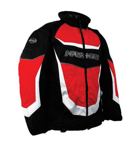 Katahdin gear team jacket men&#039;s -black &amp; redxx-large