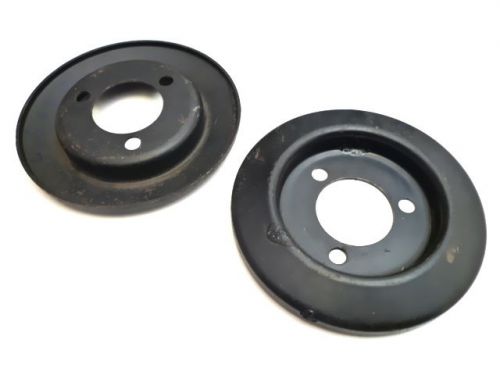 Fiat 500 giardiniera 2 x pulley halves 4060516 - original - nos new