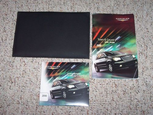 2010 chrysler town &amp; country owner manual user guide lx touring plus limited