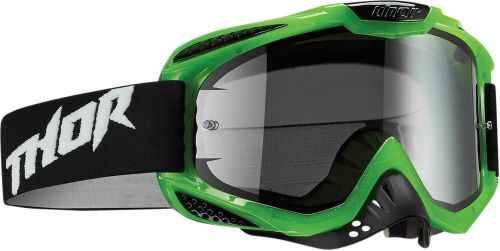 Thor ally 2015 mx goggles trans green os