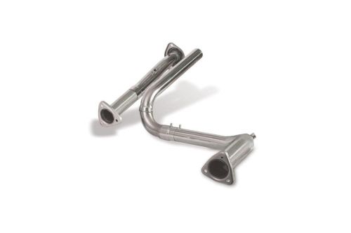 Dynatech exhaust y-pipe stainless steel natural 2.50" dia chevy gmc 6.0l kit