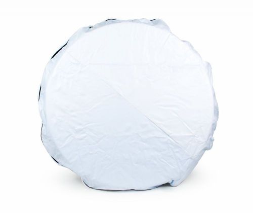 Camco 45346 rv vinyl spare tire cover, 27-inch diameter, arctic white cxx