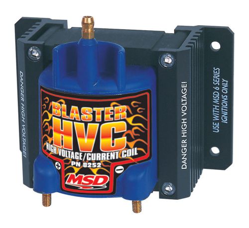Msd 8252 blaster hvc e core 42,000 volt high voltage current ignition coil