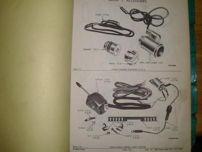 Find 1954 1955 DODGE TRUCK PARTS BOOK / CATALOG / C SERIES in Benton