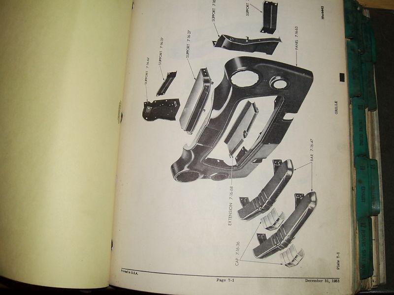 Find 1954 1955 DODGE TRUCK PARTS BOOK / CATALOG / C SERIES in Benton