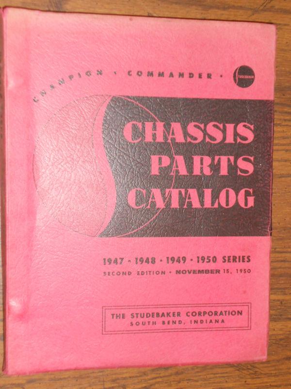 1947-1950 STUDEBAKER CHASSIS PARTS CATALOG ORIGINAL 47 48 49 50 BOOK, US $74.50, image 3