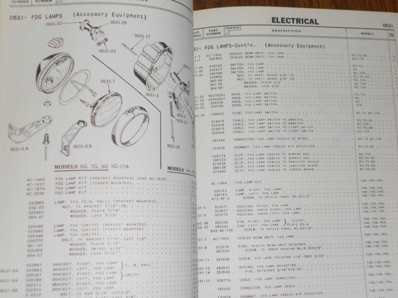 1947-1950 STUDEBAKER CHASSIS PARTS CATALOG ORIGINAL 47 48 49 50 BOOK, US $74.50, image 6
