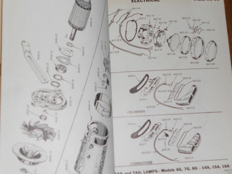 1947-1950 STUDEBAKER CHASSIS PARTS CATALOG ORIGINAL 47 48 49 50 BOOK, US $74.50, image 7