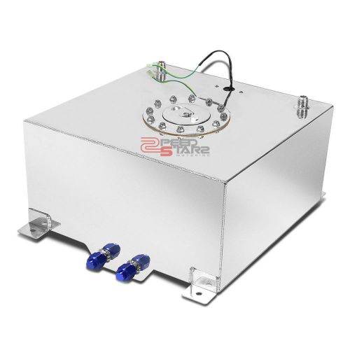 Find 10 GALLON/37.9L RACING ALUMINUM GAS FUEL CELL TANK+LEVEL SENDER 16