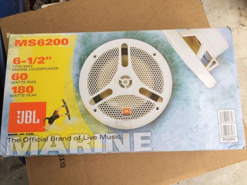 Pair jbl 6.5&#034; 2-way marine loudspeakers boats and marine