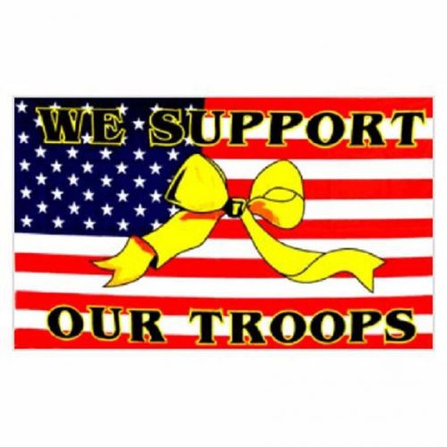 Flag pole buddy flag-support troops 3&#039; x 5&#039; flag trailer rv camper