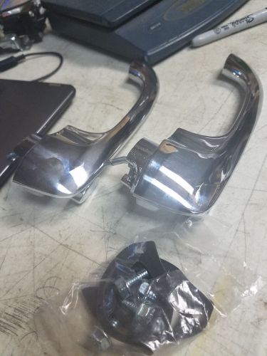 1970-1972 chevelle new blem door handle kit outside front skylark 70 71 72