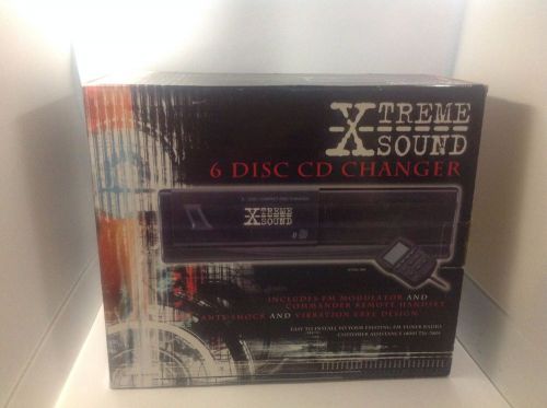 Xtreme sound 6 disc cd changer - new in box!!!!