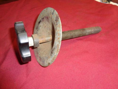 Jaguar xk150 spare tire hold down - used original part