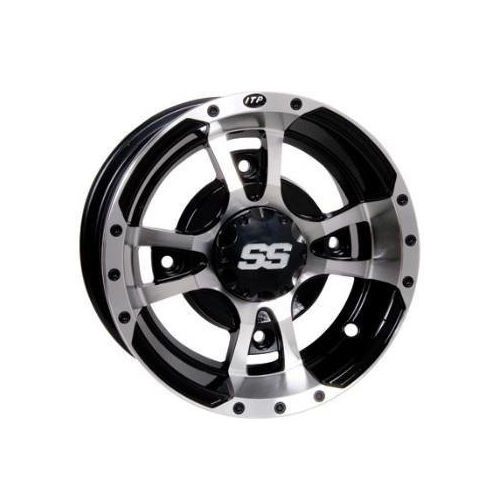 Itp ss112 alloy front/rear 14x6 golf car wheel - 1428464404b