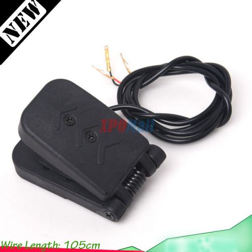 Black electric go kart foot throttle accelerator quad boat scooter bike