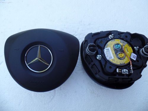 New oem mercedes c class 15 16 2015w176 w246  steering wheel airbag driver black
