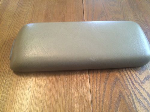 Chrysler lebaron center console armrest lid tan oem 90-93