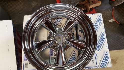 Cragar ss chrome 17 &#034; wheels for chevy  4 wheels - new!!!!!