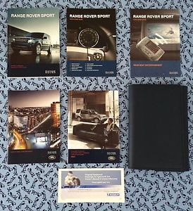 2013 range rover sport owners manual w/ navi section oem set hse supercharged