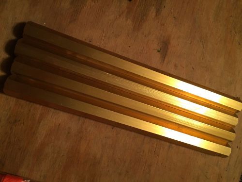 4 new 17 inch 3/4 hex alum tubes ..  no reserve .