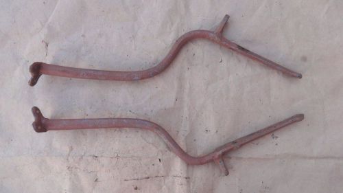 1914 1920 model t ford cast iron running board braces original pair