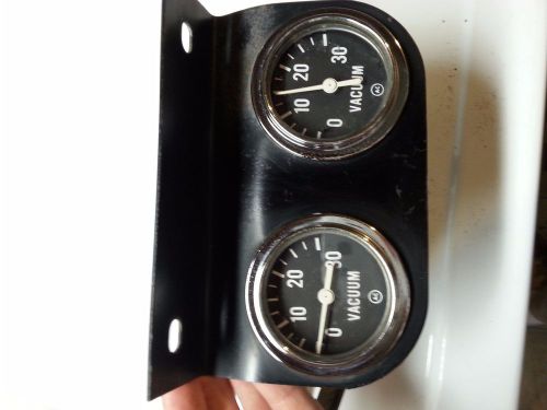 Ac vacuum gauge chevrolet gmc gm delco truck bus cluster pod unit pressure