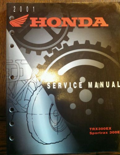 Honda 2001 trx300ex sportrax factory service manual