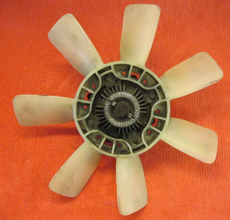 Toyota supra cressida fan and fan clutch combo