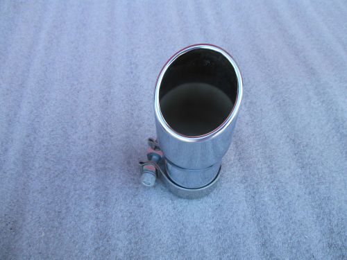 Mopar 82208439ab exhaust tail chrome pipe tip chrysler sebring jeep wrunkler