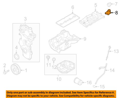 Nissan oem 13-15 sentra engine parts-filler tube 152593rc0a
