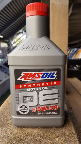 Amsoil oe 5w30 100% synthetic automotive oil
