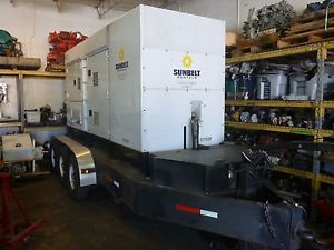 2006 multiquip 320 kw industrial trailer-mounted generator model dca-400ssv