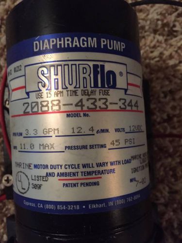 Diaphragm pump shurflo marine