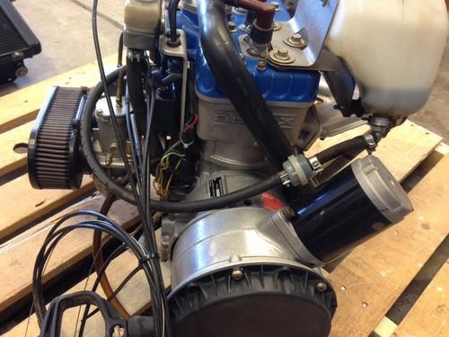 Rotax 582 Ultralight Engine 2 Stroke Y Pipe Clutch C Box Blue head No res, US $177.50, image 6