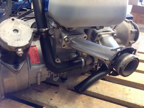 Rotax 582 Ultralight Engine 2 Stroke Y Pipe Clutch C Box Blue head No res, US $177.50, image 11