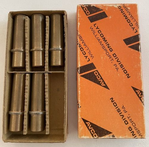 Lycoming lot of (5) aircraft in-take valve guide 61681-p20 new, old stock