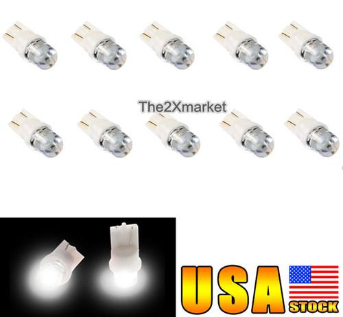 New 10 x t10 194 501 w5w white led lights dome indicators car bulbs parking lamp