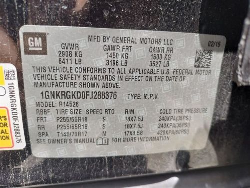 2011-2017 Chevrolet Traverse Gray Driver Front Seat Belt Assembly 19301109 OEM., US $100.00, image 3