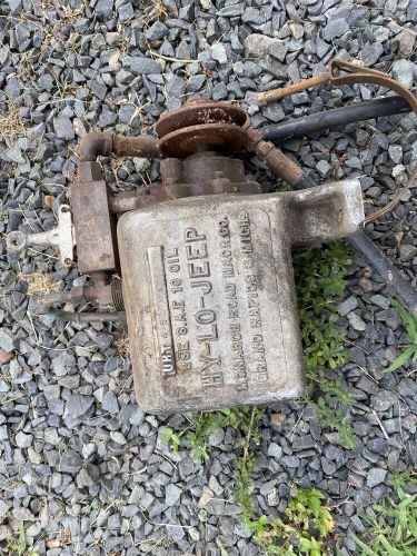 Willys Monarch HY-LO-JEEP plow pump UNT with Pulley Vintage 22312 J, US $150.00, image 4