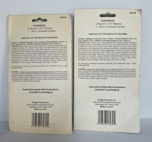 Set of (2) Camel 13-230 Cam-Cure Universal Repair Kit for Radial/Bias Ply Tires, US $14.99, image 2