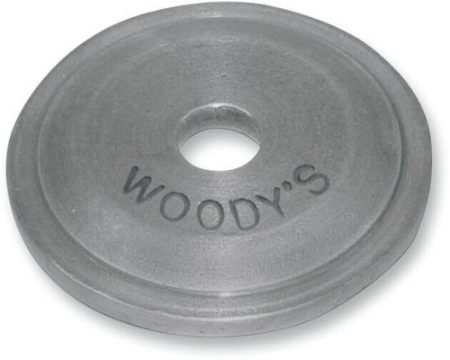 Woody's grand digger round aluminum support plate natural 5/16" 6-pack