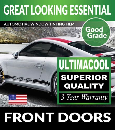 Uc precut front doors window tinting tint film for gmc canyon crew 23-24