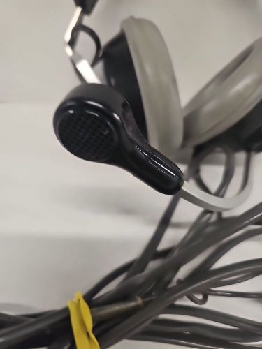 Telex 65540000 Dual Plug Headset. E9, US $25.00, image 2